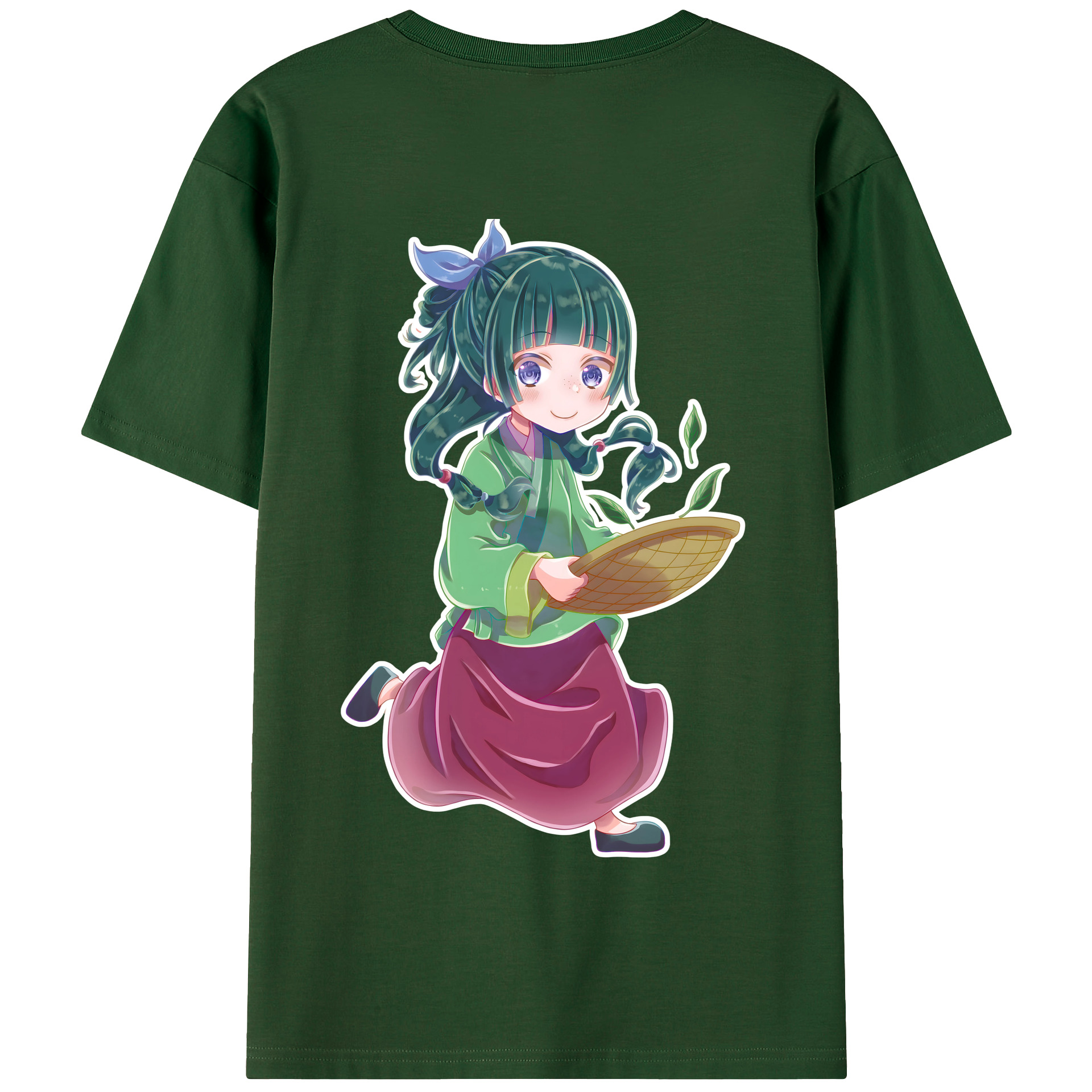 （画像用） 薬屋のひとりごと The Apothecary Diaries 綿100％半袖Tシャツ（背面プリント）